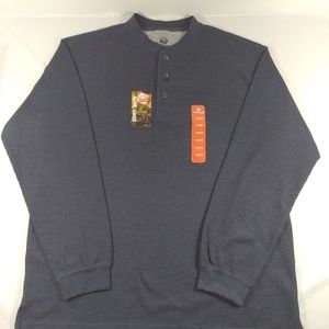 ALPINE LAKES MENS L LONG SLEEVE PULLOVER THERMAL